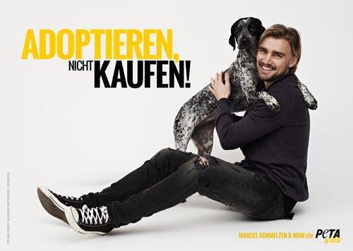 Marcel Schmelzer PETA Motiv