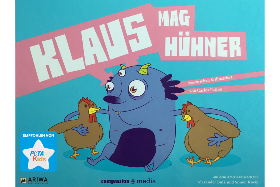 PETAKids Buchtipp Klaus mag Huehner