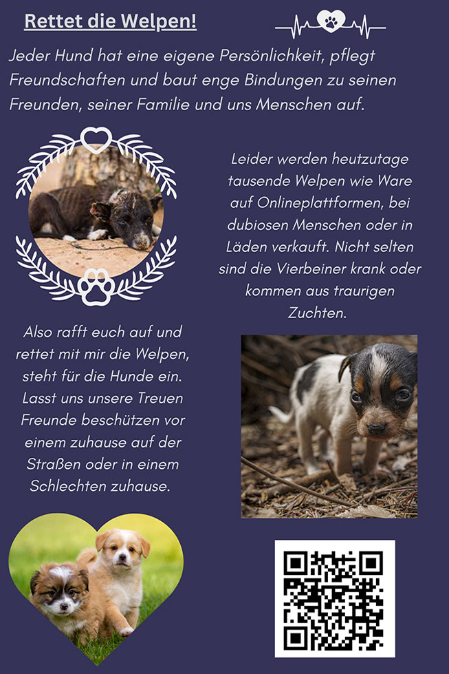 Gezeichnetes Bild zum PETA Kreativwettbewerb