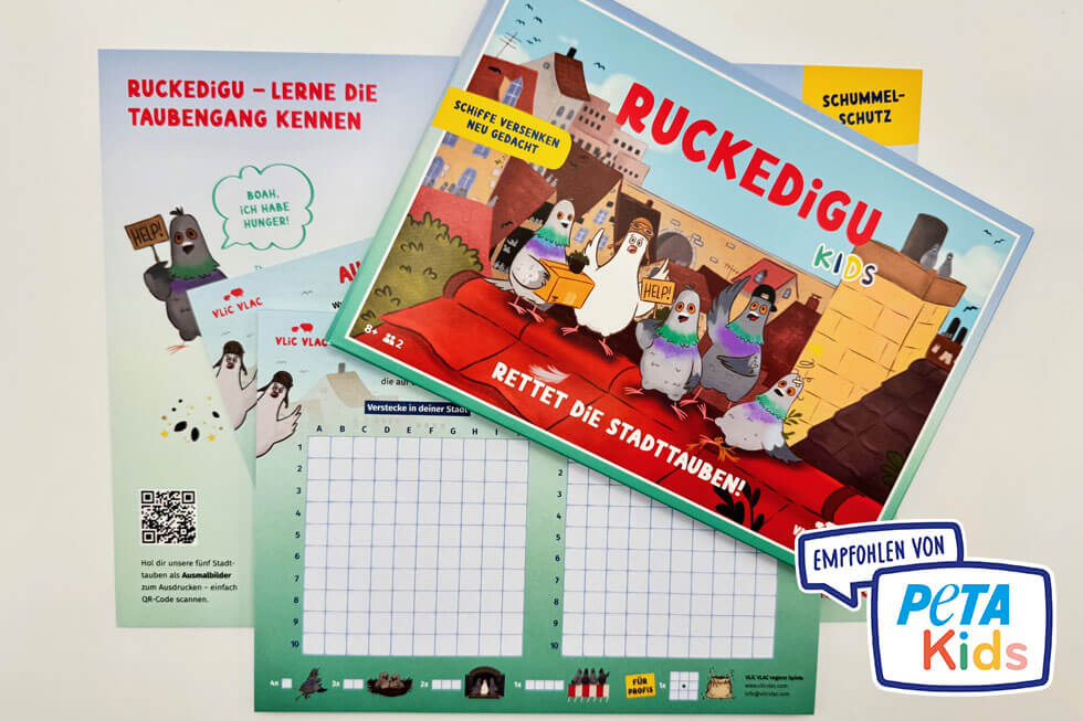 Ruckedigu - Veganes Taubenspiel von Vlic Vlac